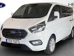 Vit (white) Begagnad 2020 Ford Tourneo Custom Titanium Minibuss | 429 900 kr (Marknadspris)