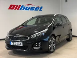 Svart Begagnad 2017 Kia Ceed Sportswagon GT-Line Kombi | 155 000 kr (Marknadspris)