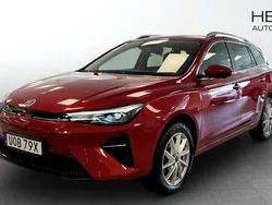 Röd (red) Begagnad 2022 MG MG5 EV Luxury Kombi | 234 900 kr (Marknadspris)