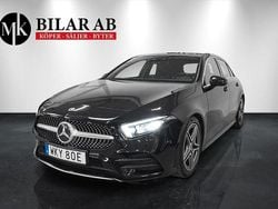 Svart Begagnad 2019 Mercedes A200 AMG Halvkombi | 254 900 kr (Marknadspris)