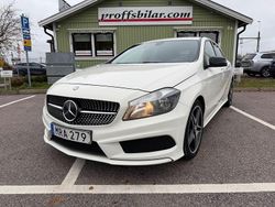 Vit Begagnad 2014 Mercedes A180 AMG line Halvkombi | 119 900 kr (Marknadspris)