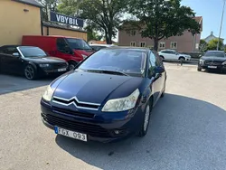 Mörkblå (blå) Begagnad 2007 Citroën C4 Halvkombi | 29 000 kr (Lite dyr)