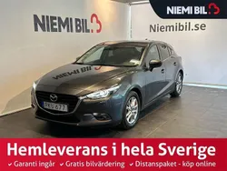 Grå Begagnad 2016 Mazda 3 Inclusive Halvkombi | 149 900 kr (Marknadspris)