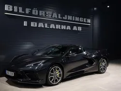 Svart (carbon flash metallic) Ny 2024 Chevrolet Corvette Cab | 1 499 000 kr (Lite dyr)