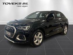 Svart (mytsvart metallic) Begagnad 2024 Audi Q3 Advanced Plus SUV | 369 900 kr (Marknadspris)