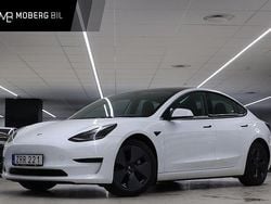 Vit Begagnad 2022 Tesla Model 3 Standard Range Sedan | 289 900 kr (Bra pris)