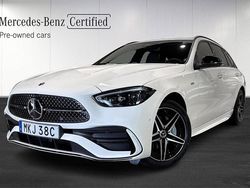 Vit (white) Begagnad 2025 Mercedes C300 Advanced Kombi | 690 850 kr