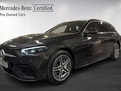 Grå Begagnad 2024 Mercedes C300e AMG Kombi | 519 000 kr (Lite dyr)