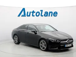 Svart Begagnad 2019 Mercedes CLA200 AMG Sportkupé | 319 900 kr (Marknadspris)