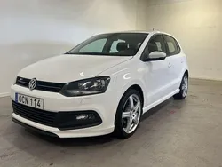 Vit Begagnad 2013 VW Polo R-line Halvkombi | 89 900 kr (Marknadspris)