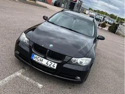 Svart Begagnad 2007 BMW 320 Advantage Kombi | 50 000 kr (Marknadspris)