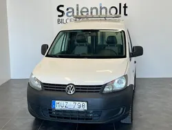 Vit Begagnad 2013 VW Caddy Minibuss | 64 900 kr (Marknadspris)