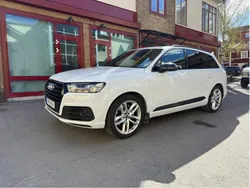 Vit Begagnad 2018 Audi Q7 S-Line SUV | 399 000 kr (Marknadspris)