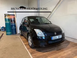 Svart Begagnad 2007 Suzuki Swift Halvkombi | 47 900 kr (Marknadspris)