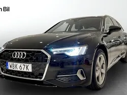 Brilliantsvart Begagnad 2024 Audi A6 Sport Kombi | 459 000 kr (Bra pris)