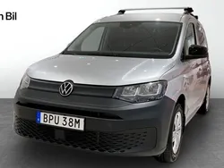 Silver (reflexsilver metallic) Begagnad 2023 VW Caddy Minibuss | 299 875 kr (Superpris)