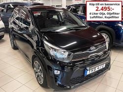 Svart Begagnad 2017 Kia Picanto Halvkombi | 124 000 kr (Marknadspris)