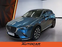 Blå Begagnad 2018 Mazda CX-3 Optimum SUV | 199 900 kr (Marknadspris)
