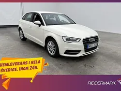 Vit Begagnad 2013 Audi A3 Sportback Attraction Halvkombi | 99 800 kr (Superpris)