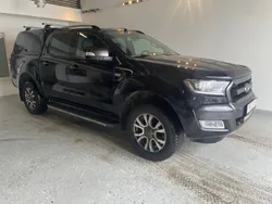Svart Begagnad 2016 Ford Ranger Wildtrack Pickup | 209 900 kr (Marknadspris)