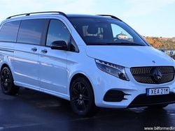 Vit samma som bilen Begagnad 2024 Mercedes V300 AMG Minibuss | 829 900 kr (Lite dyr)