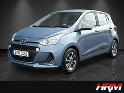 Blå Begagnad 2018 Hyundai i10 Premium Halvkombi | 119 900 kr (Lite dyr)