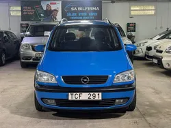 Blå Begagnad 2000 Opel Zafira Minibuss | 32 900 kr