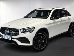 Vit (white) Begagnad 2022 Mercedes GLC220 AMG line SUV | 499 000 kr (Dyr)