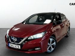 Röd (red) Begagnad 2020 Nissan Leaf Tekna Halvkombi | 109 900 kr (Bra pris)