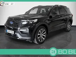 Svart Begagnad 2020 Ford Explorer ST-Line SUV | 489 900 kr (Marknadspris)