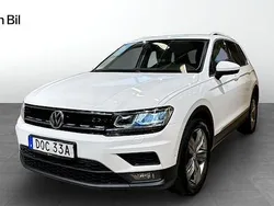 Vit (pure white) Begagnad 2019 VW Tiguan Executive SUV | 239 900 kr (Marknadspris)