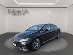 Svart Ny 2024 Mercedes EQE350 AMG Sedan | 629 000 kr