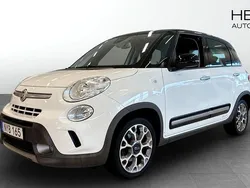 Vit (white) Begagnad 2016 Fiat 500L Trekking Minibuss | 78 000 kr (Superpris)