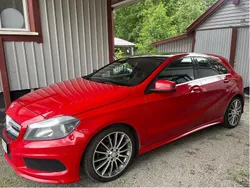 Röd Begagnad 2014 Mercedes A180 AMG line Halvkombi | 90 000 kr (Bra pris)