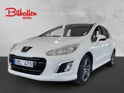 Vit Begagnad 2012 Peugeot 308 Halvkombi | 69 000 kr (Marknadspris)