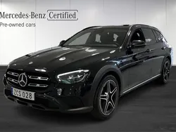 Svart (black) Begagnad 2021 Mercedes E220 Kombi | 369 900 kr (Lite dyr)