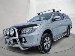 Silver Begagnad 2017 Mitsubishi L200 Pickup | 195 650 kr (Marknadspris)