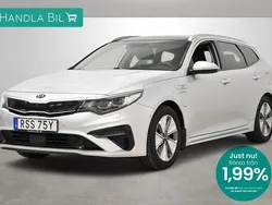 Grå Begagnad 2018 Kia Optima Hybrid 2 Sedan | 229 900 kr (Lite dyr)