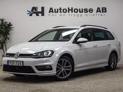 Vit Begagnad 2015 VW Golf VII R-line Kombi | 154 000 kr (Marknadspris)