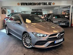 Mörkgrå Begagnad 2023 Mercedes CLA250e AMG Sedan | 379 900 kr (Lite dyr)