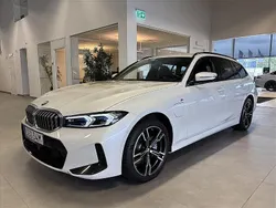 Vit Begagnad 2024 BMW 330e M Sport Kombi | 599 800 kr (Dyr)
