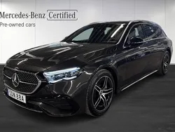 Grå Begagnad 2024 Mercedes E300 AMG Kombi | 629 800 kr (Marknadspris)