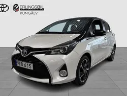 Vit Begagnad 2016 Toyota Yaris Hybrid Comfort Halvkombi | 144 900 kr (Lite dyr)