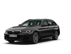 Svart Begagnad 2021 BMW 530e M Sport Kombi | 439 500 kr (Marknadspris)