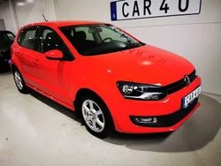 Röd Begagnad 2014 VW Polo Halvkombi | 79 900 kr (Marknadspris)