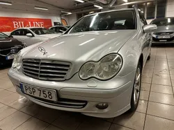 Silver Begagnad 2007 Mercedes C180 Classic Kombi | 44 900 kr (Lite dyr)