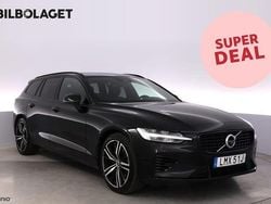 Svart Begagnad 2022 Volvo V60 R-Design Kombi | 409 500 kr (Dyr)