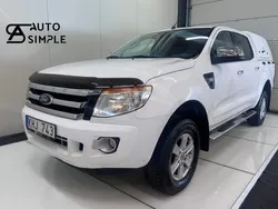 Vit Begagnad 2014 Ford Ranger XLT Pickup | 139 900 kr (Marknadspris)