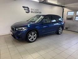 Blå Begagnad 2016 BMW X1 Sport Line SUV | 119 900 kr