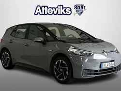 Grå Begagnad 2022 VW ID.3 Pro Performance Halvkombi | 269 900 kr (Marknadspris)